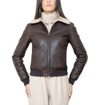 Nordave™ Brown Leather Jacket