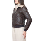 Nordave™ Brown Leather Jacket