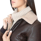 Nordave™ Brown Leather Jacket