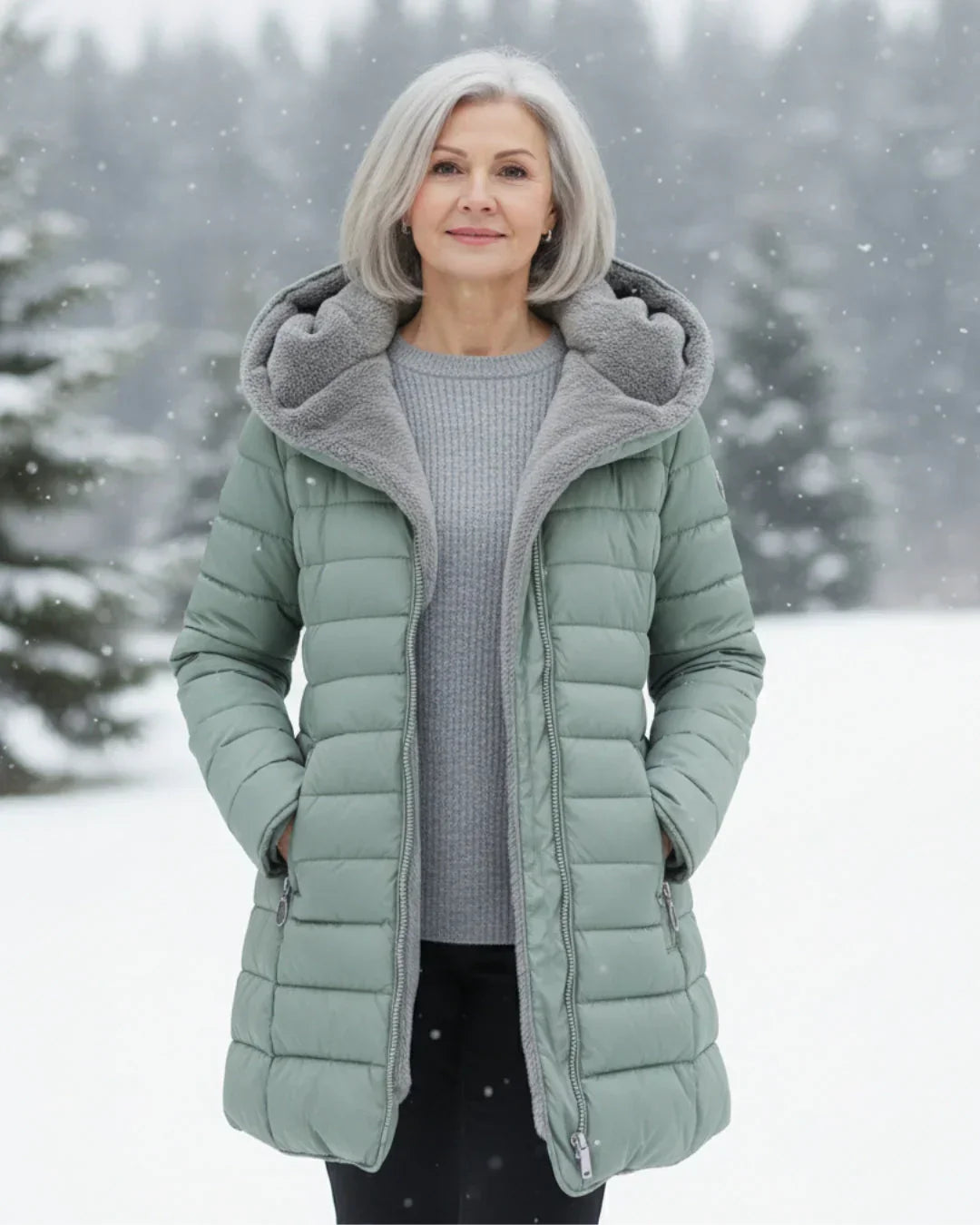 Nordave™ Brenda Quilted Winter Coat