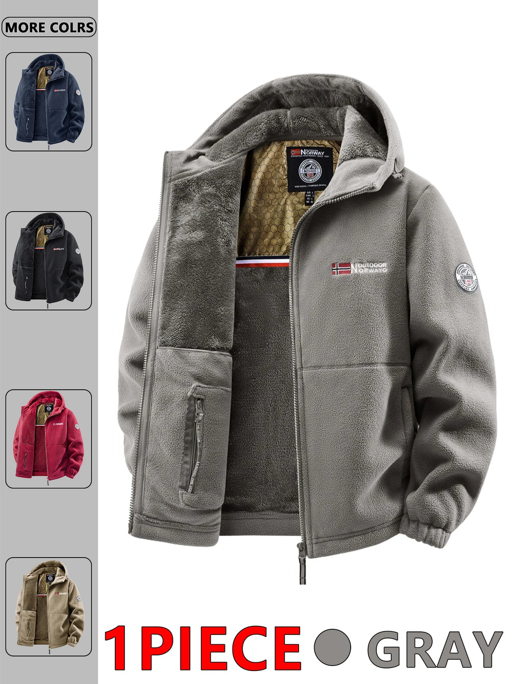 Nordave™ Atlas Hooded Outdoor Jacket