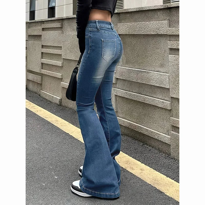 Nordave™ Freja High-Waisted Flared Jeans