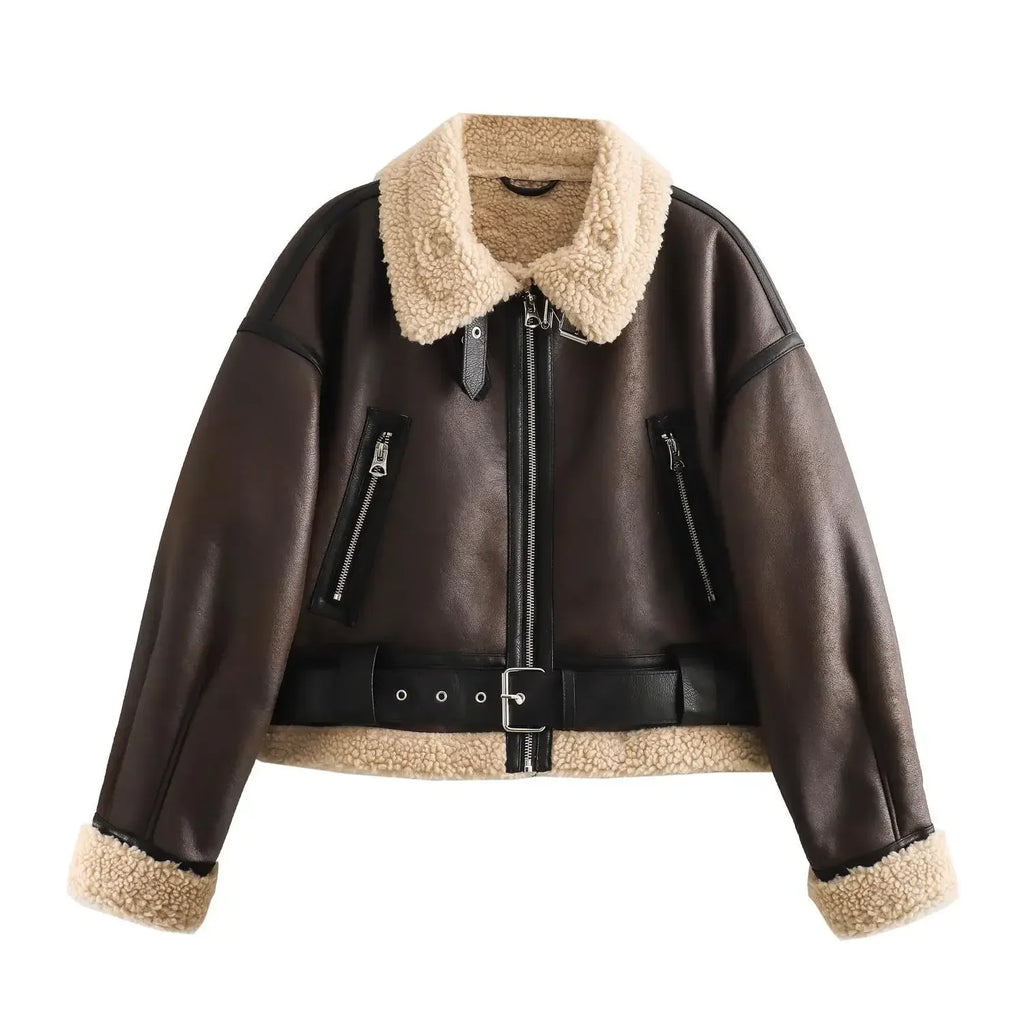 Nordave™ Aviator Jacket with Teddy Lining