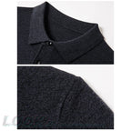 Nordave™ Wool-Blend Polo Sweater