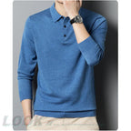 Nordave™ Wool-Blend Polo Sweater