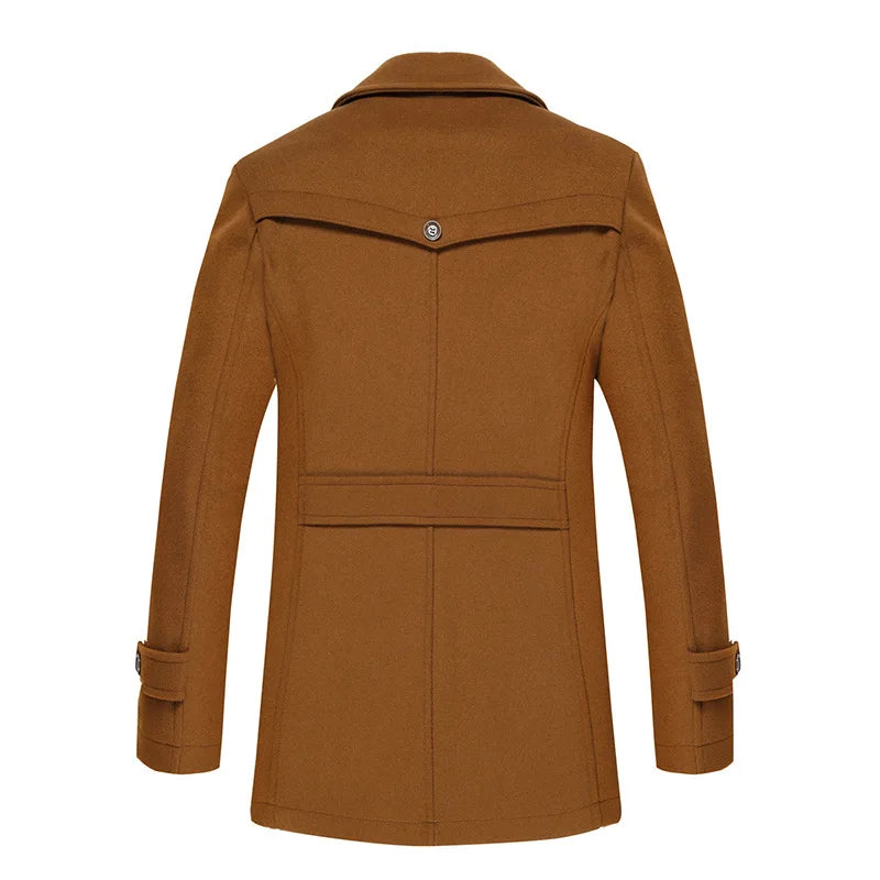 Nordave™ Double-Collar Trench Coat