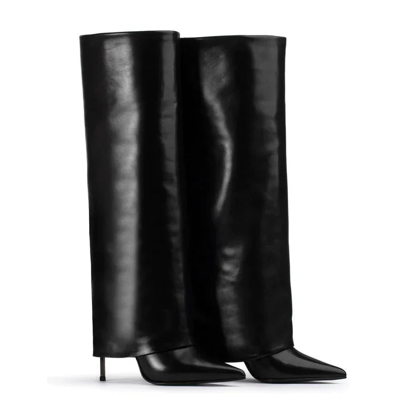 Nordave™ Arendal Knee-High Heeled Boots