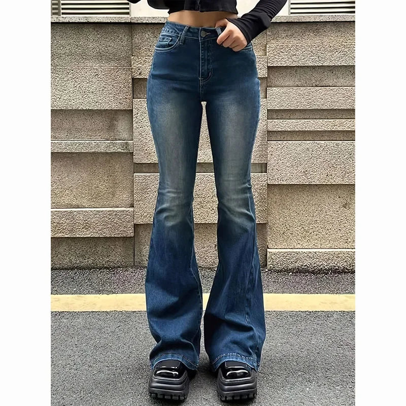 Nordave™ Freja High-Waisted Flared Jeans