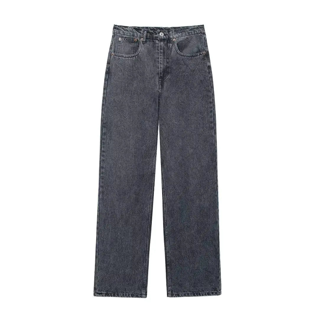 Nordave™ Liv Vintage Patchwork Jeans