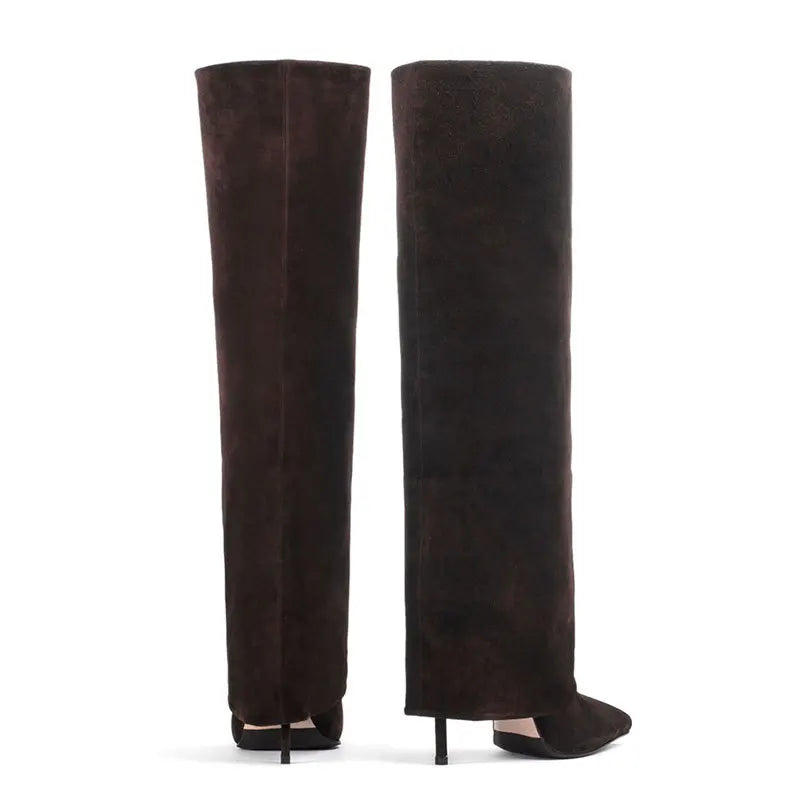 Nordave™ Arendal Knee-High Heeled Boots