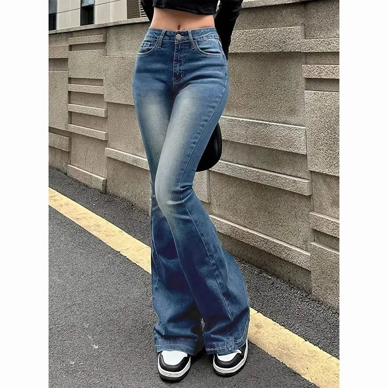Nordave™ Freja High-Waisted Flared Jeans