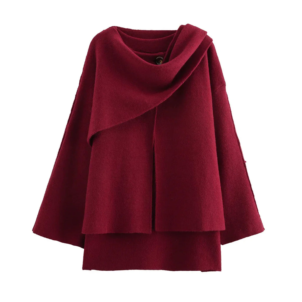 Nordave™ Autumn Elegance Oversized Coat
