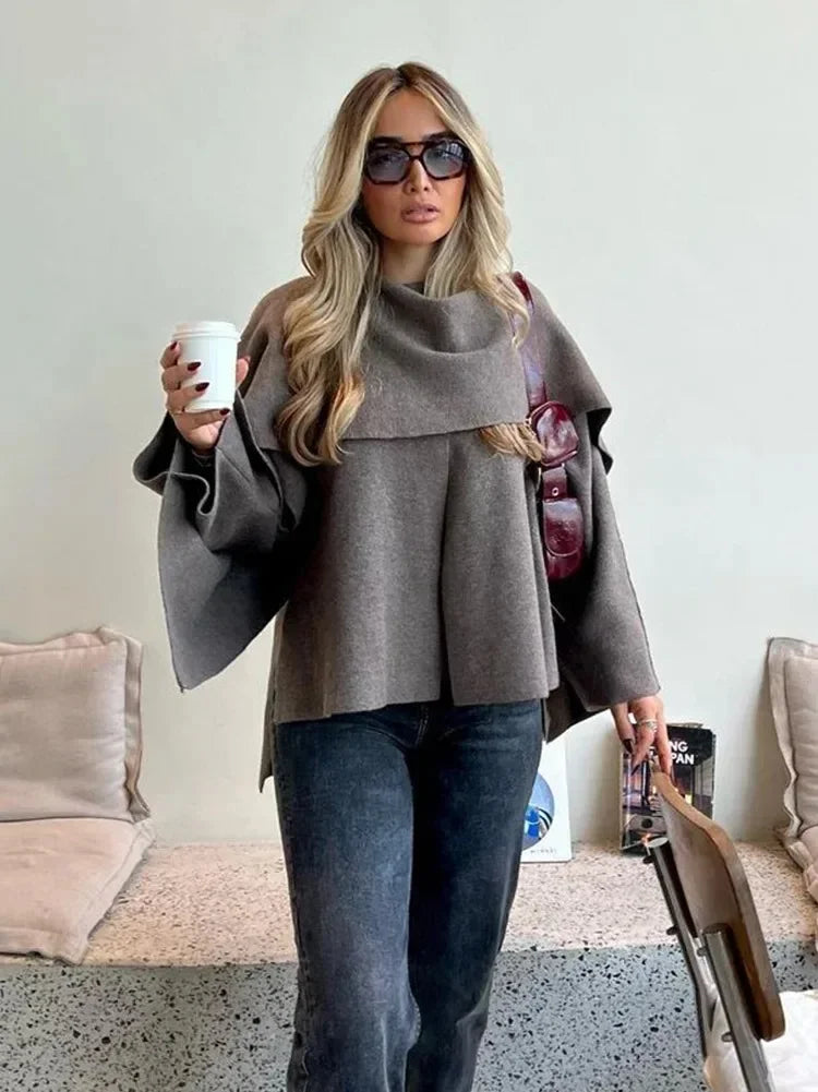 Nordave™ Autumn Elegance Oversized Coat