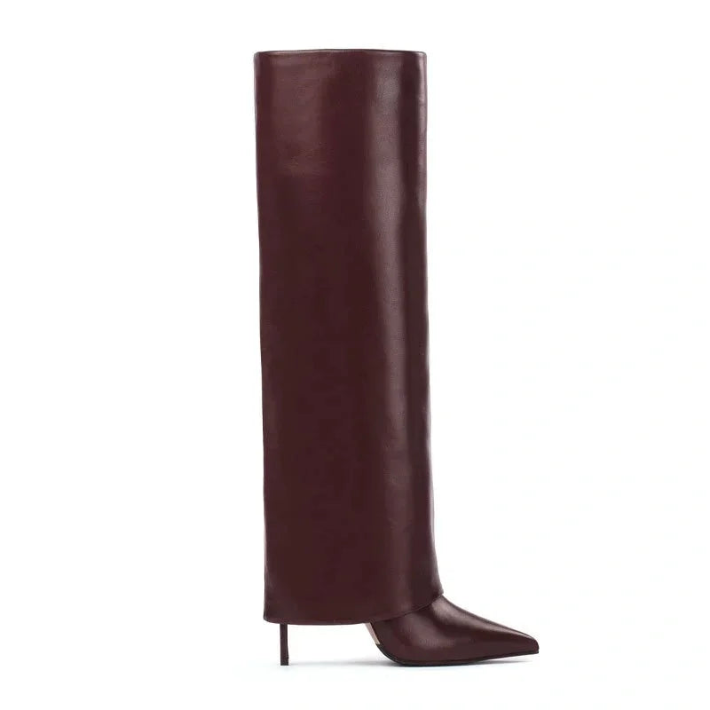 Nordave™ Arendal Knee-High Heeled Boots