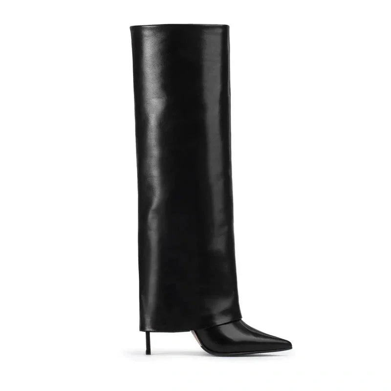 Nordave™ Arendal Knee-High Heeled Boots