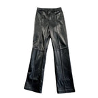 Nordave™ Leather Straight Trousers