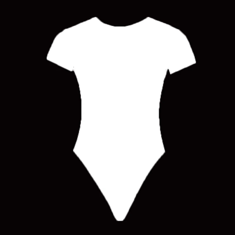 Nordave™ Lina Short Sleeve Bodycon Bodysuit