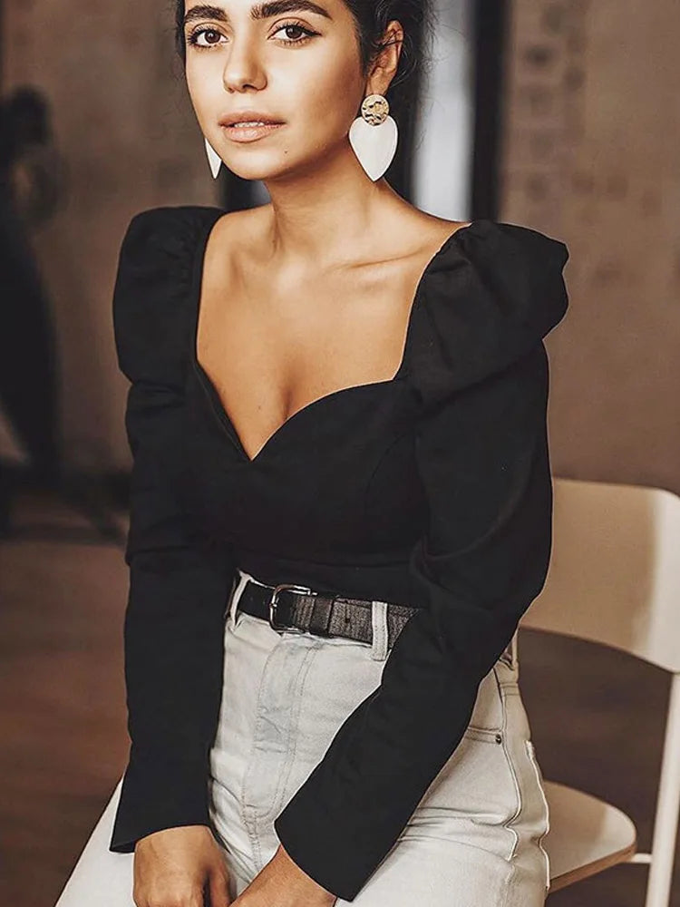 Nordave™ Elina Puff Sleeve Blouse