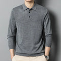 Nordave™ Wool-Blend Polo Sweater