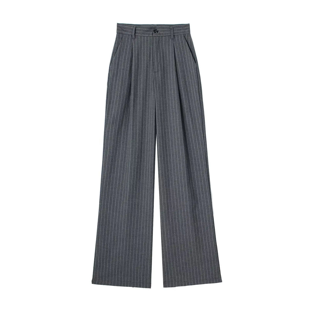 Nordave™ Linnea Striped Wide-Leg Trousers