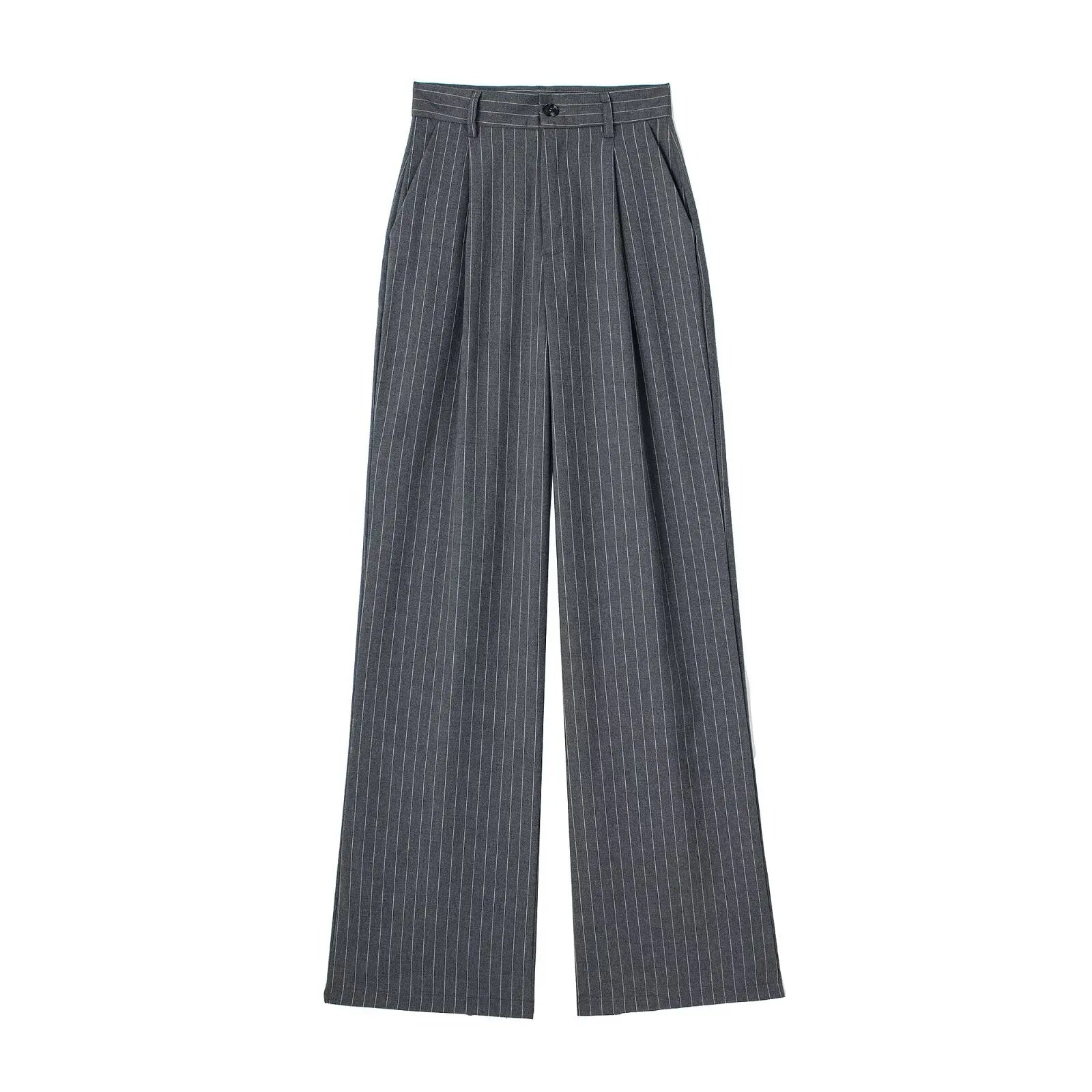 Nordave™ Linnea Striped Wide-Leg Trousers
