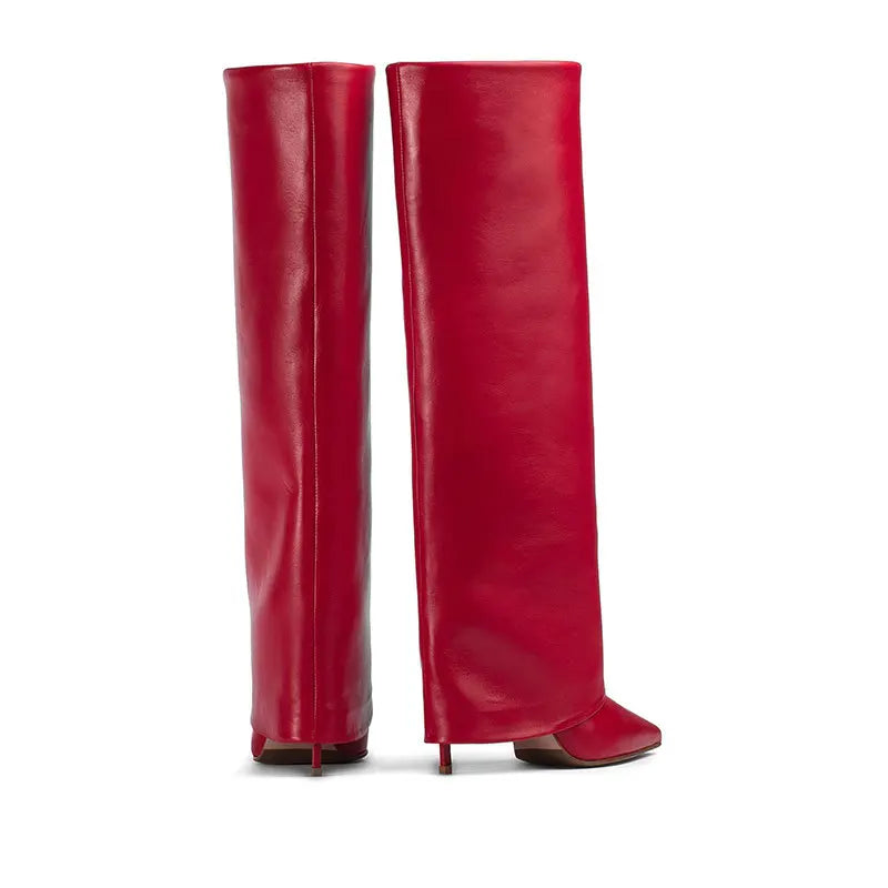 Nordave™ Arendal Knee-High Heeled Boots