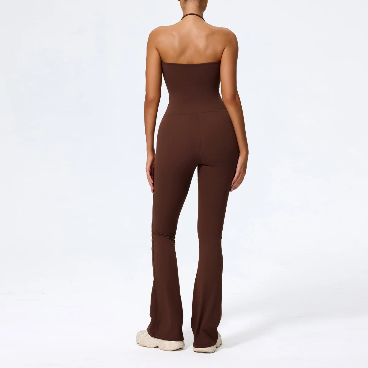 Nordave™ Isla Halter Backless Jumpsuit
