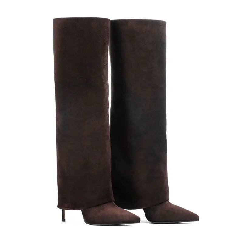 Nordave™ Arendal Knee-High Heeled Boots
