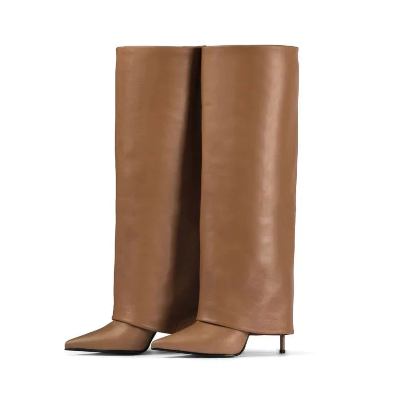 Nordave™ Arendal Knee-High Heeled Boots
